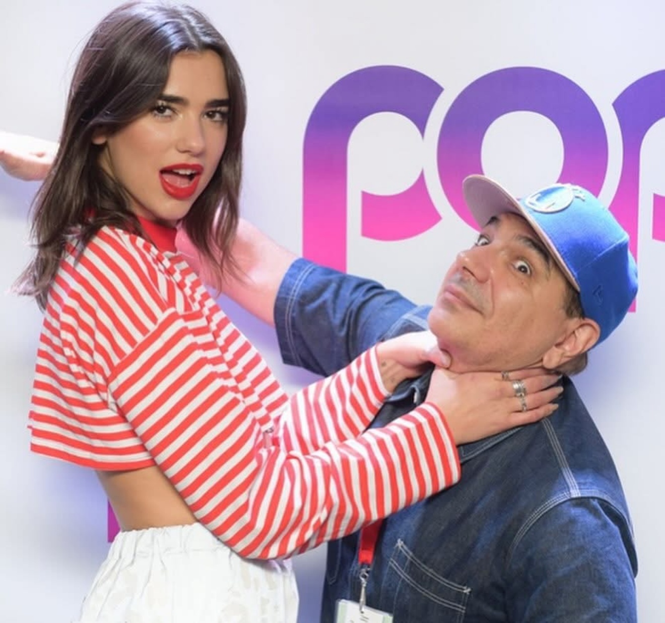 St. John with Dua Lipa